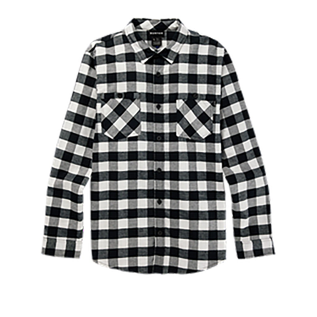 En Flannel, Favorite Long Sleeve i farven Stout Whit Buffa Pla