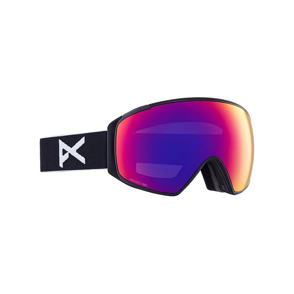 M4S Toric Goggles + Bonus Lens + MFI Face Mask Skibrille set fra siden
