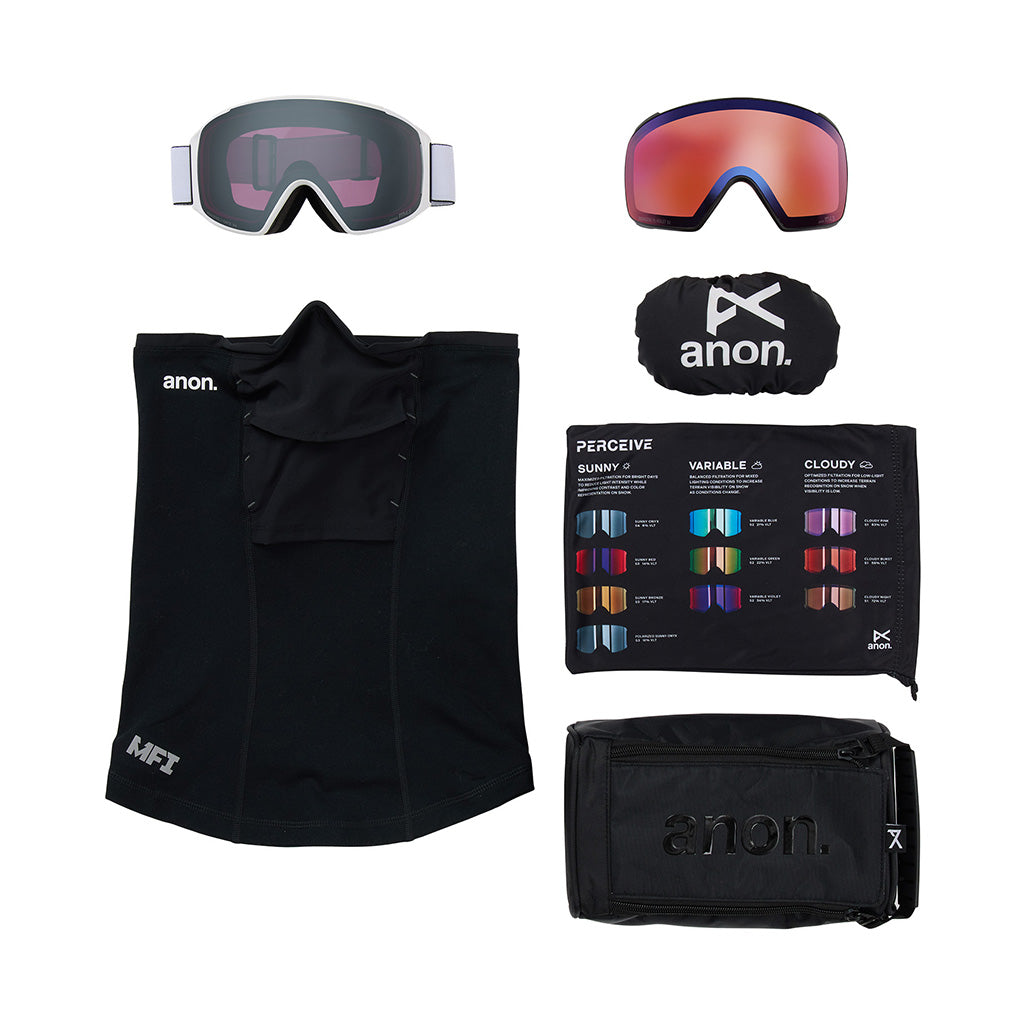 M4S Goggles (Toric) + Bonus Lens + MFI® Face Mask - Skibrille