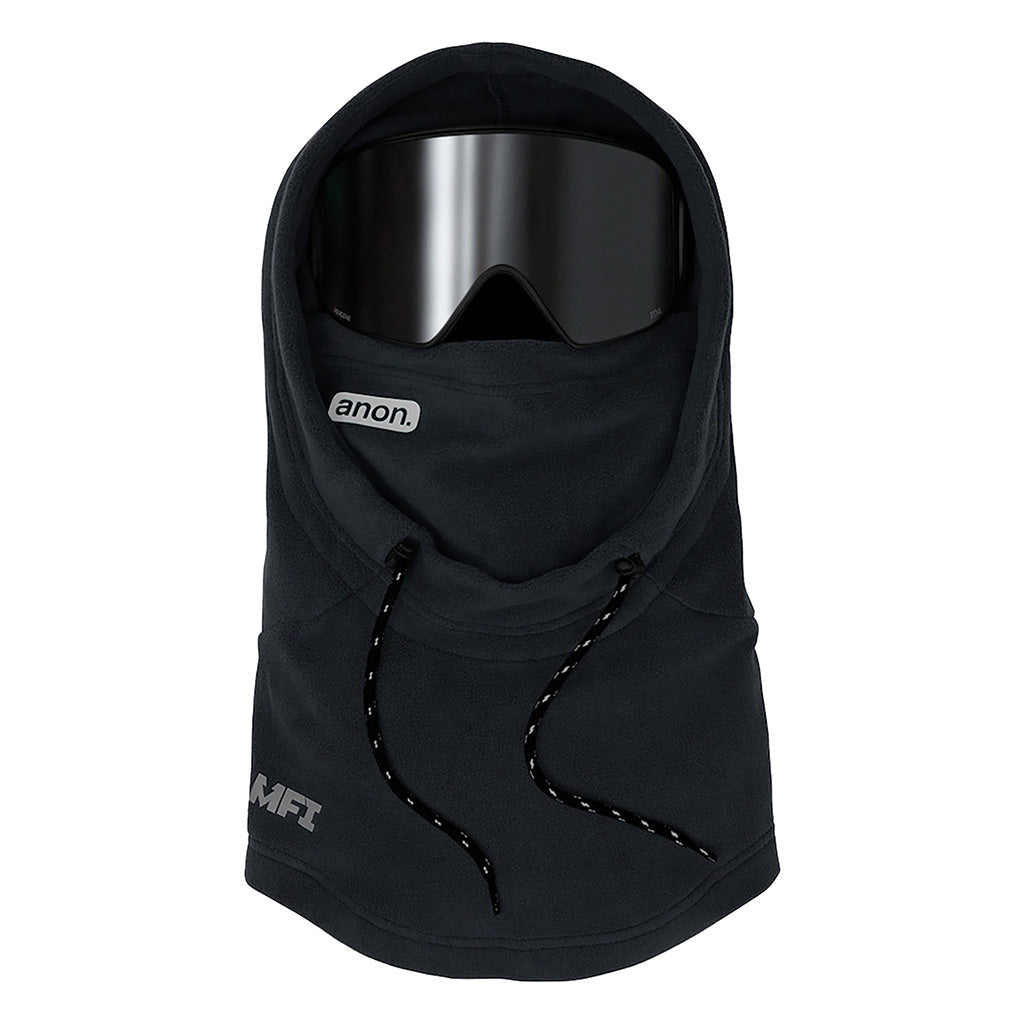 En Halsedisse, MFI Fleece Helmet Hood i farven sort