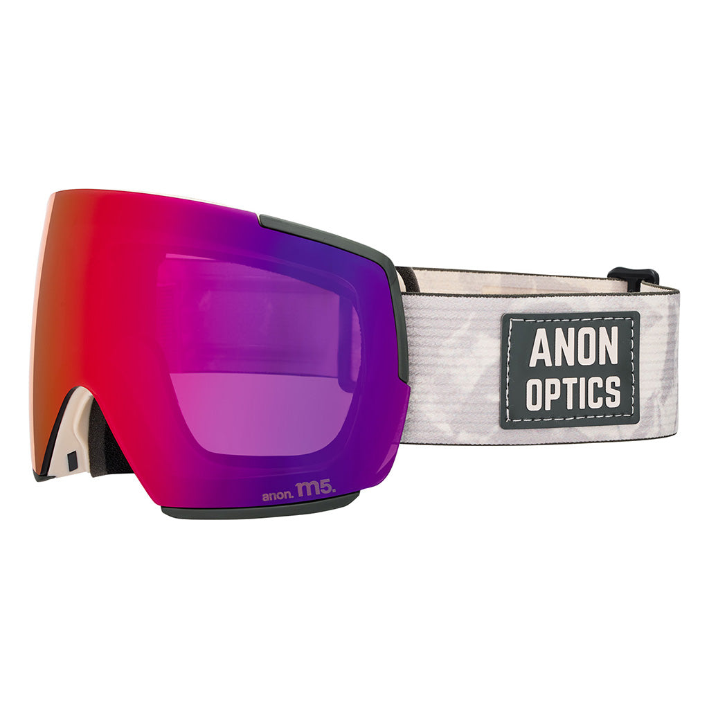 M5 Goggles - Skibrille + Ekstra Linse & Halsrør