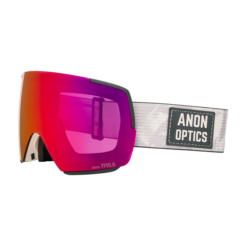 M5S - Skibrille + Ekstra Linse & Halsrør