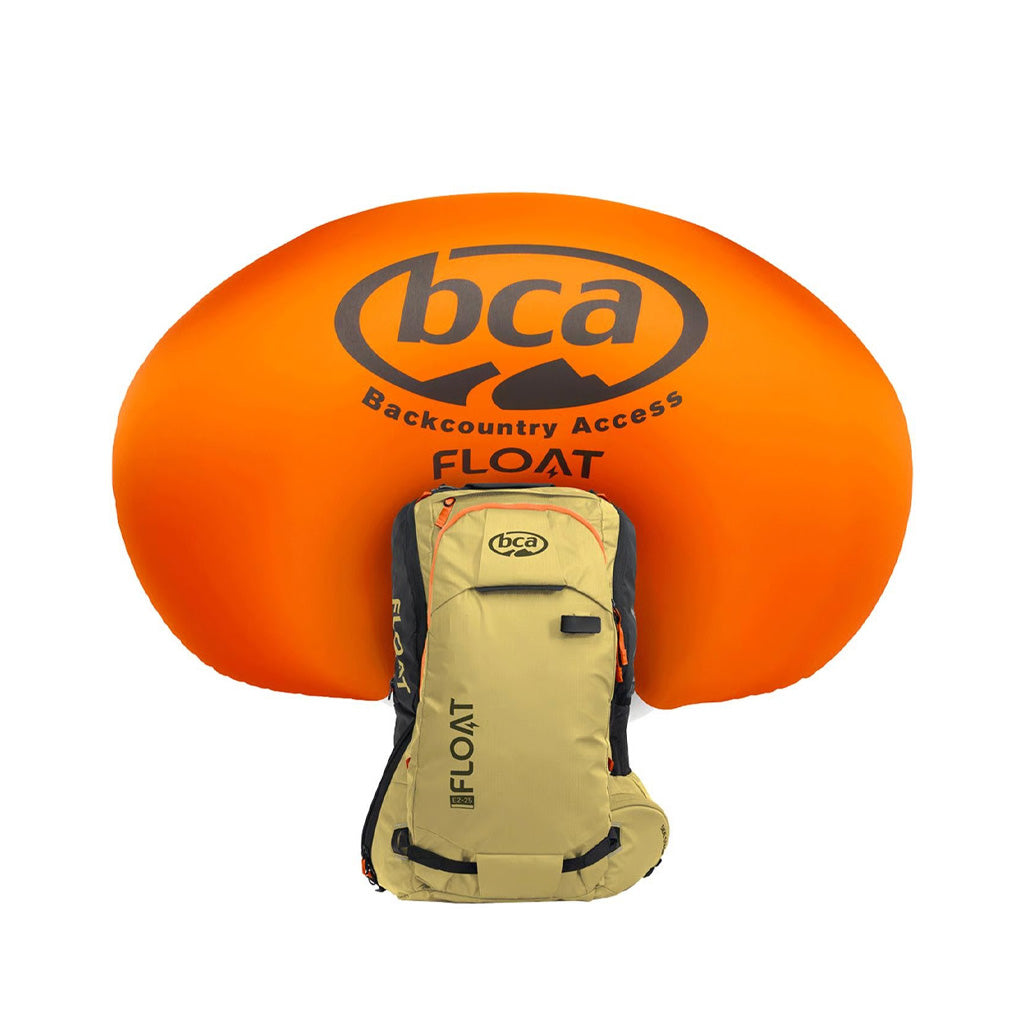 Bca Float E2 25L i farven Tan set bagfra