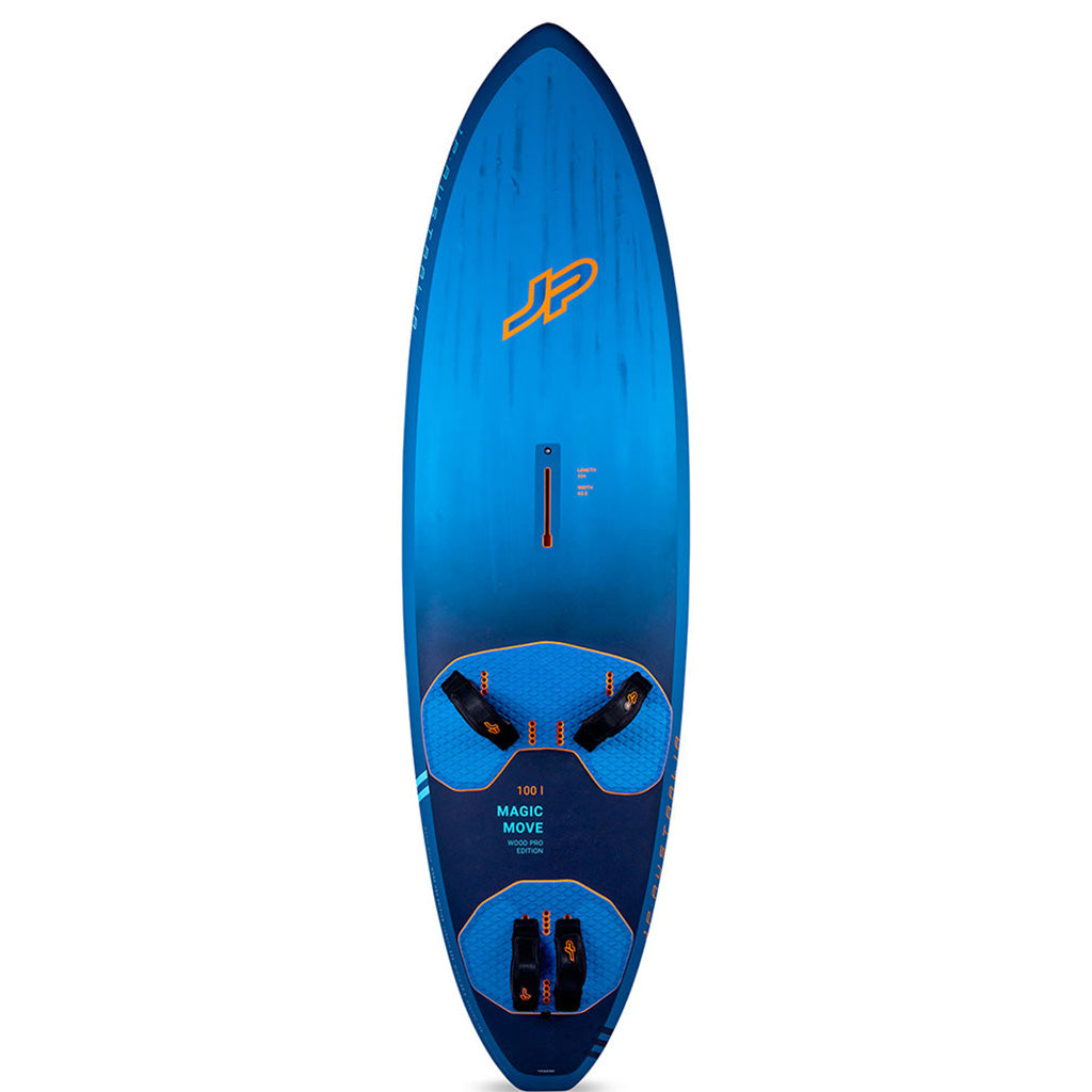 Magic Move Wood Pro Windsurfboard set nede fra