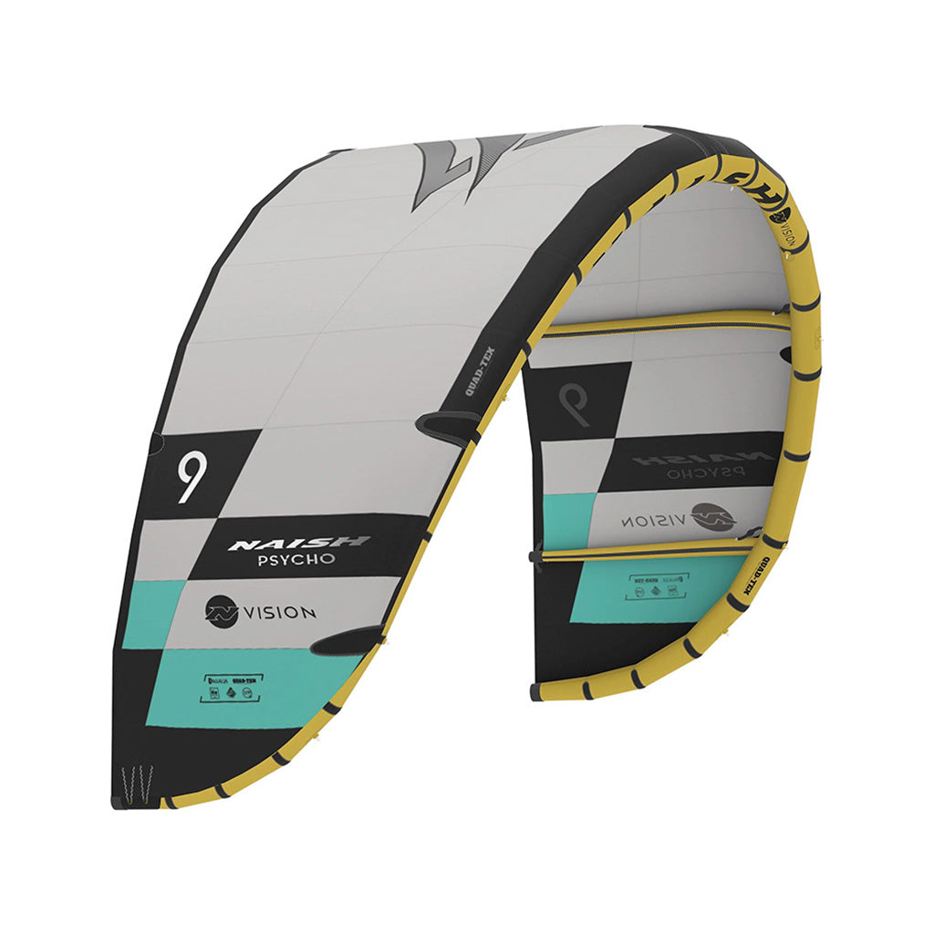 Psycho Nvision Kite set fra en skrå vinkel