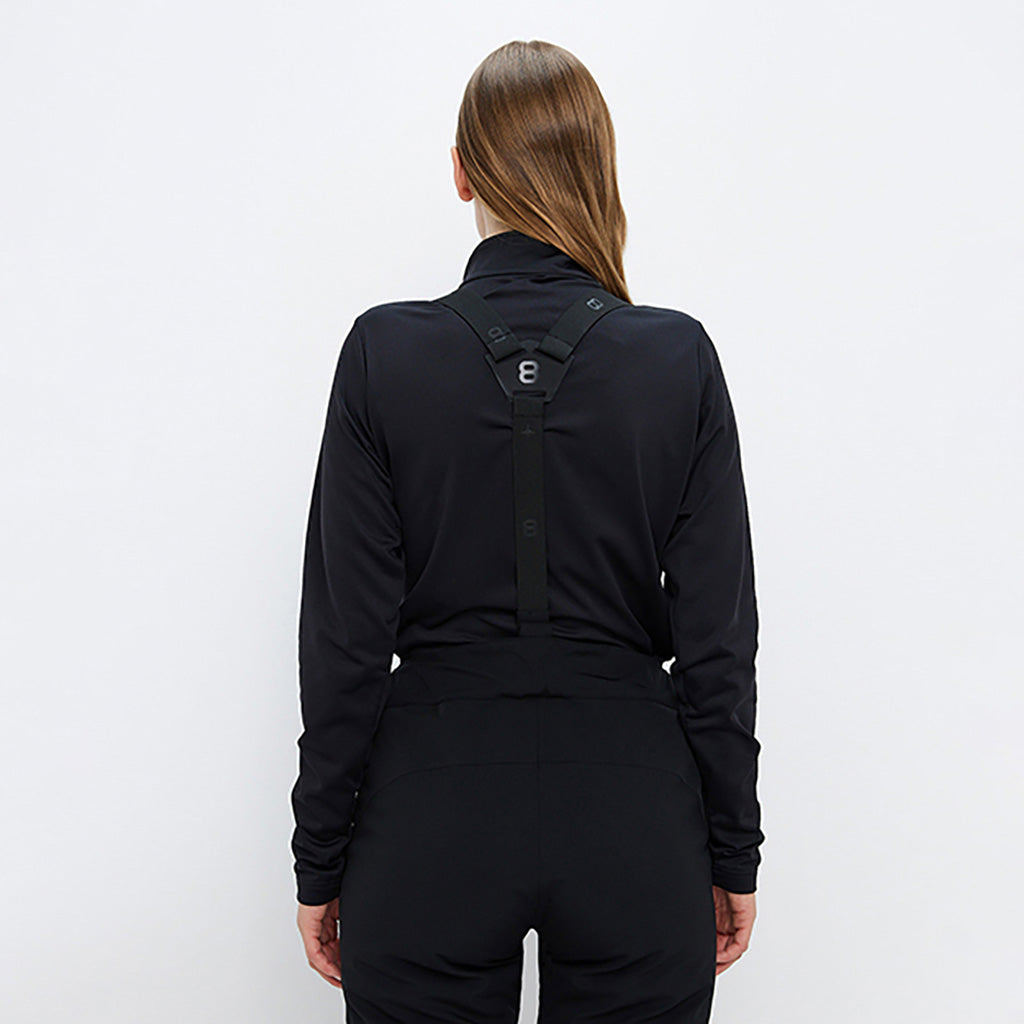 Sofie Skibukser i farven sort set bagfra