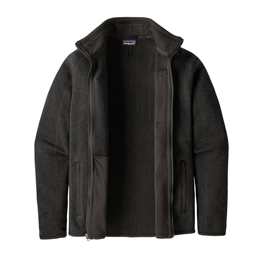 En Fleece, Better Sweater i farven sort set forfra