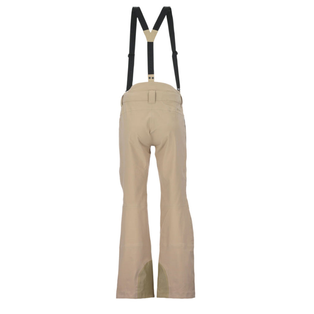 Explorair 3L Skibukser i farven Cream Beige set bagfra