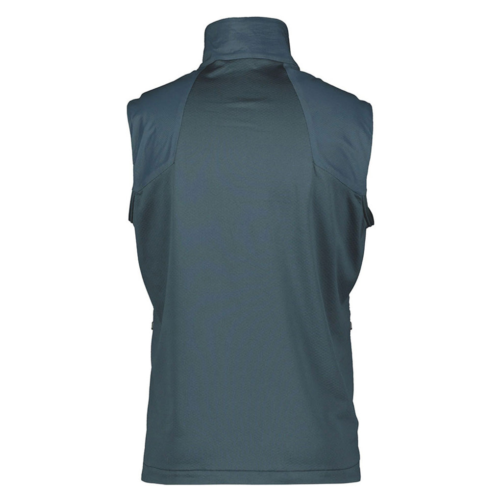 Vest Explorair Alpha Midlayer i farven Aruba grøn set bagfra