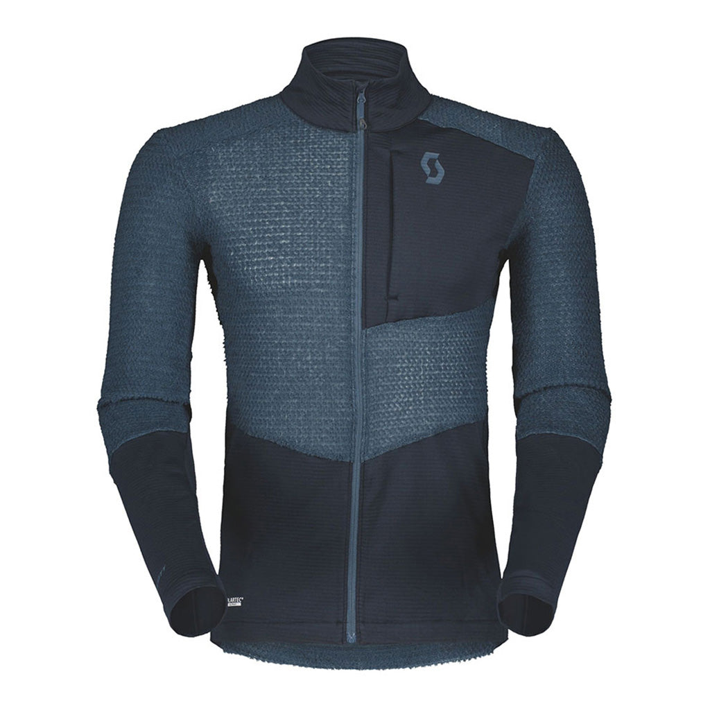 Jacket Explorair Alpha Raw Midlayer i farven Dark blå