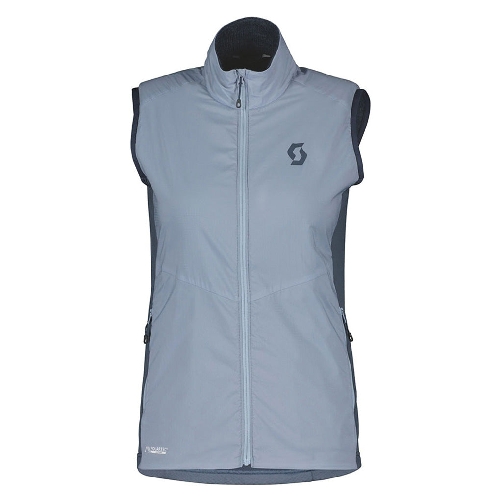 Vest Explorair Alpha Midlayer i farven Glace blå