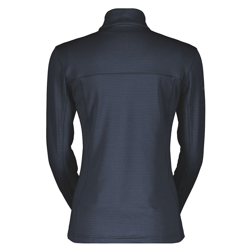 Defined Light Midlayer i farven Dark blå set bagfra