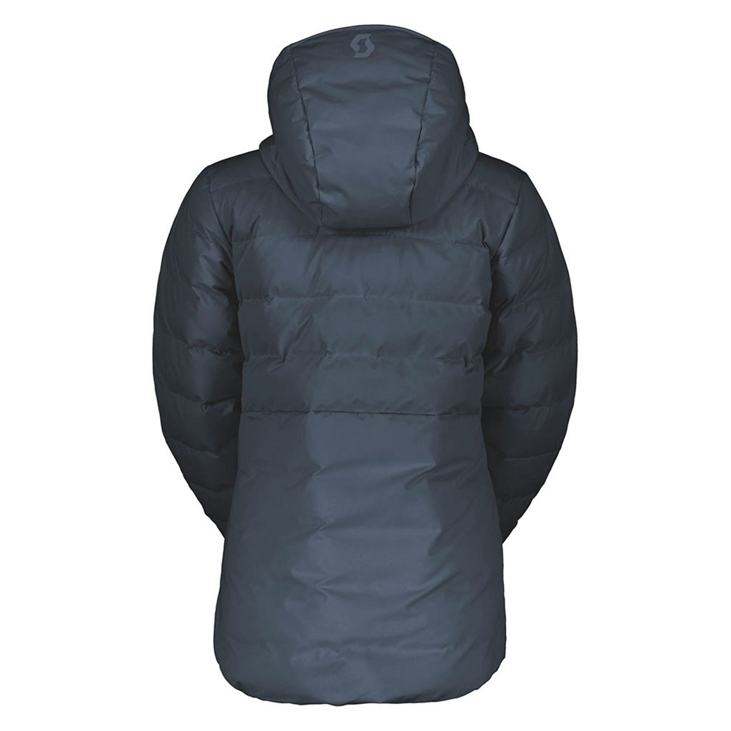 En Skijakke, Ultimate Warm i farven Dark blå set bagfra