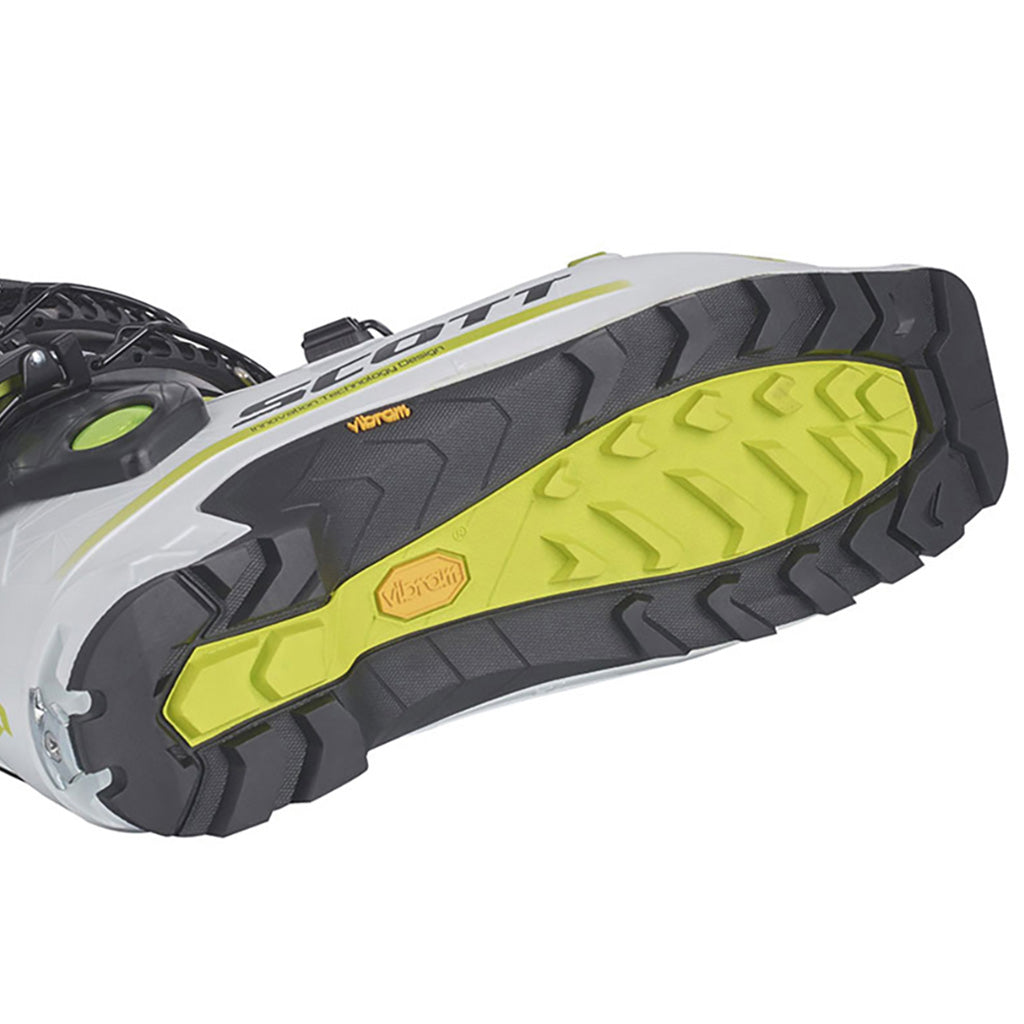 Boot Cosmos Tour Skistøvler i farven hvid/gul set nedefra