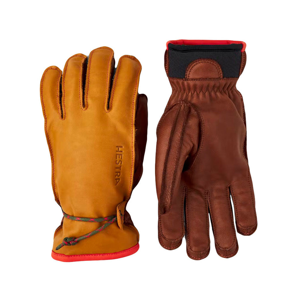 Wakayama 5 finger Handsker i farven Cork / brun