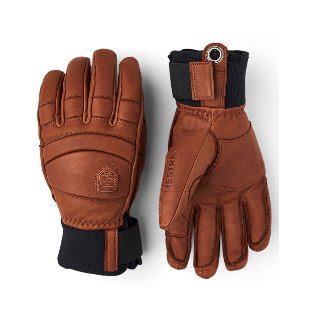 Fall Line 5 finger Handsker i farven brun / brun