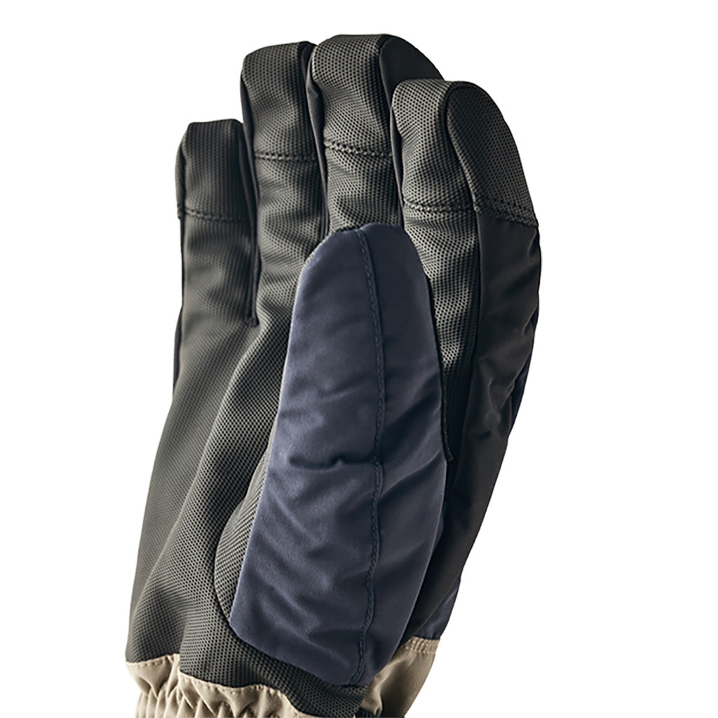 Gauntlet Sr. 5 finger Handsker i farven Dark Navy/Beige set bagfra