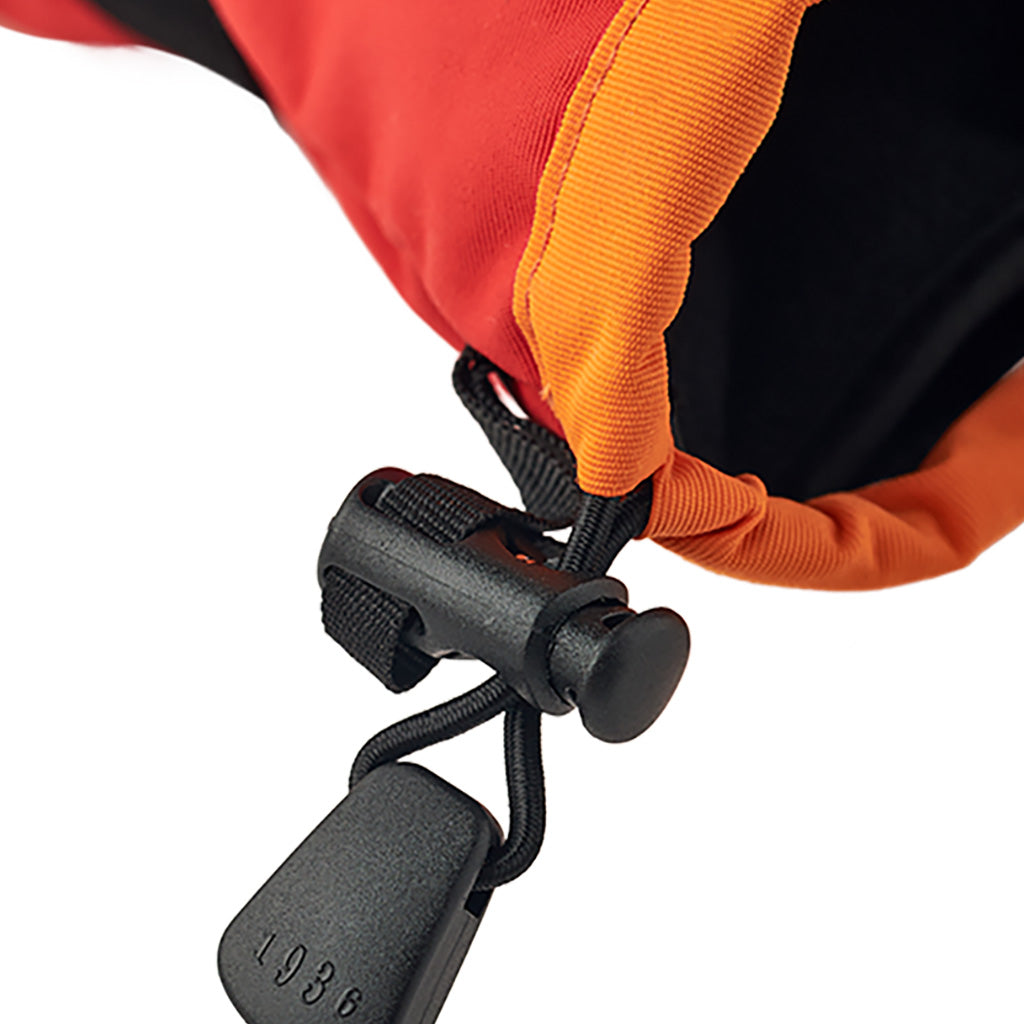 Gauntlet Sr. Luffer i farven Orange / Light rød nærbillede