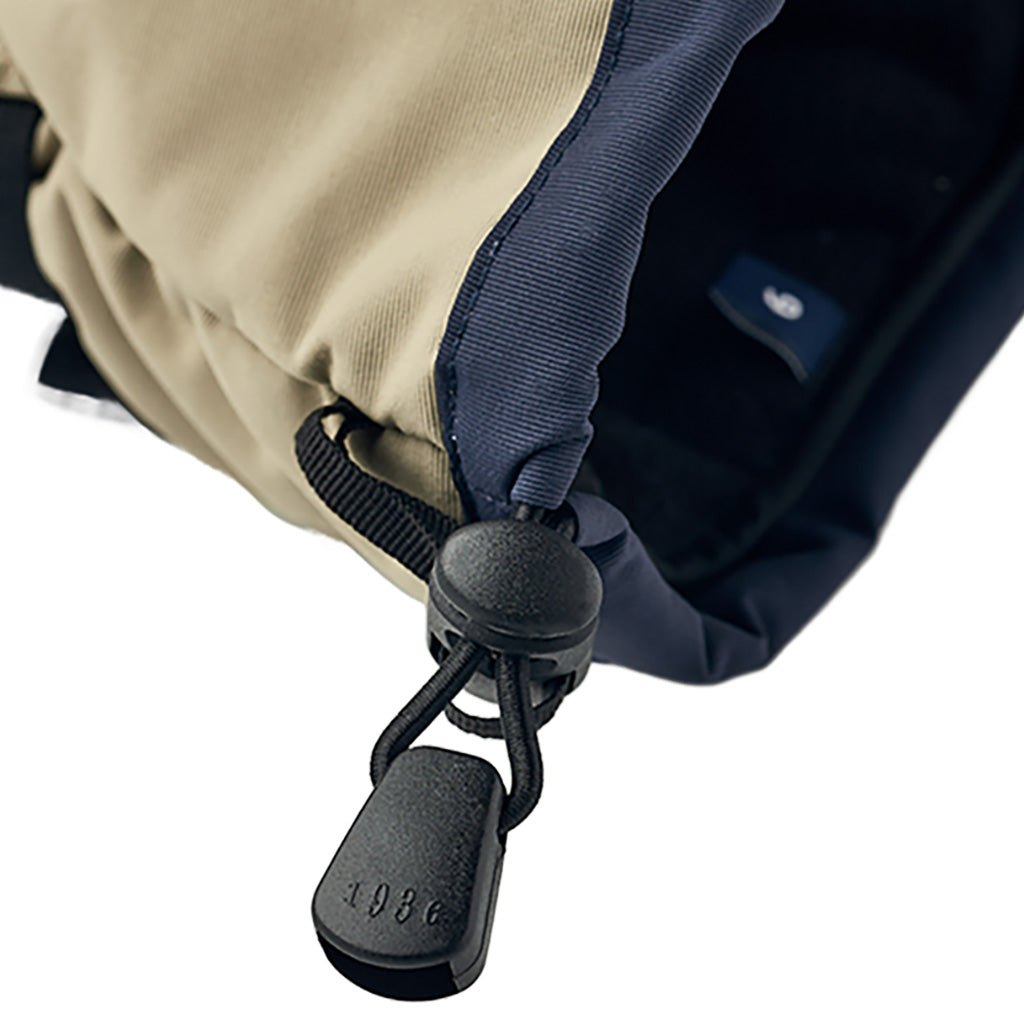 Gauntlet Sr. 3 finger Handsker i farven Dark Navy / Beige detalje