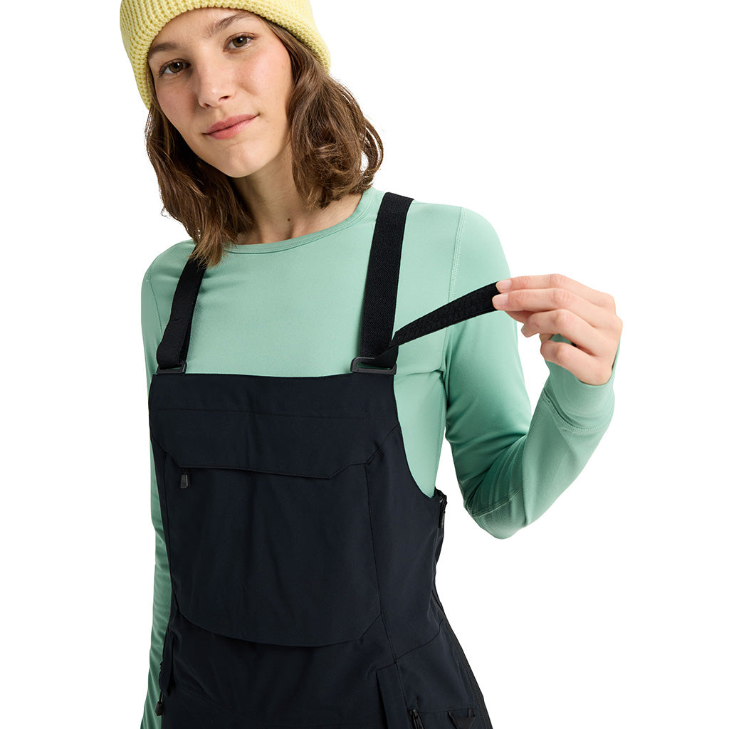 Wms Reserve 2L Stretch Bibs - Skibukser