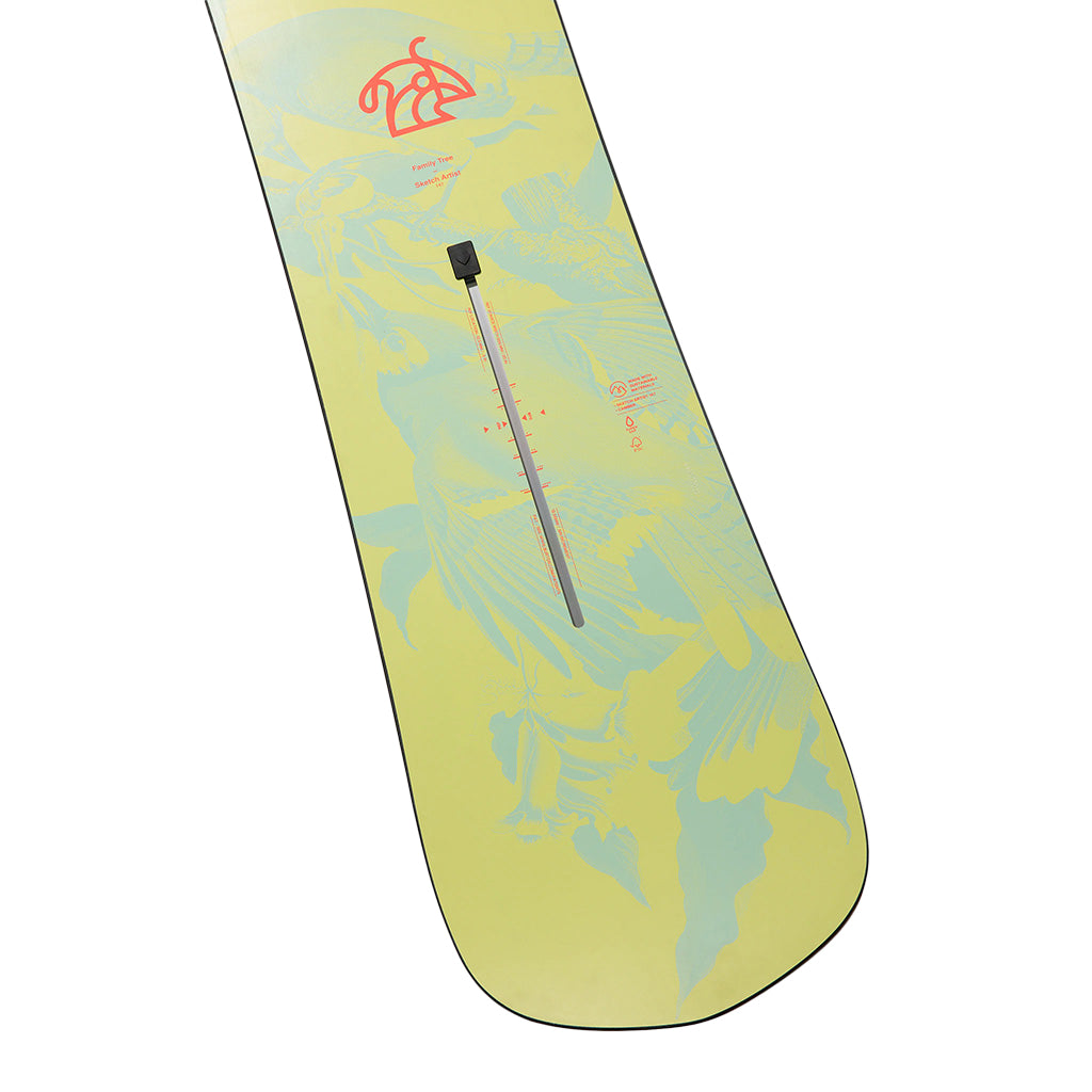 Family Tree Sketch Artist Camber Snowboard - Snowboard