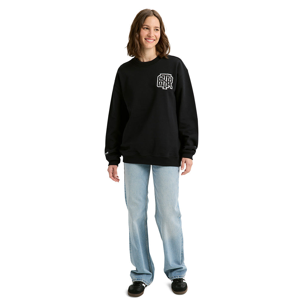 Collegiate Crew Sweatshirt - Sweatshirt