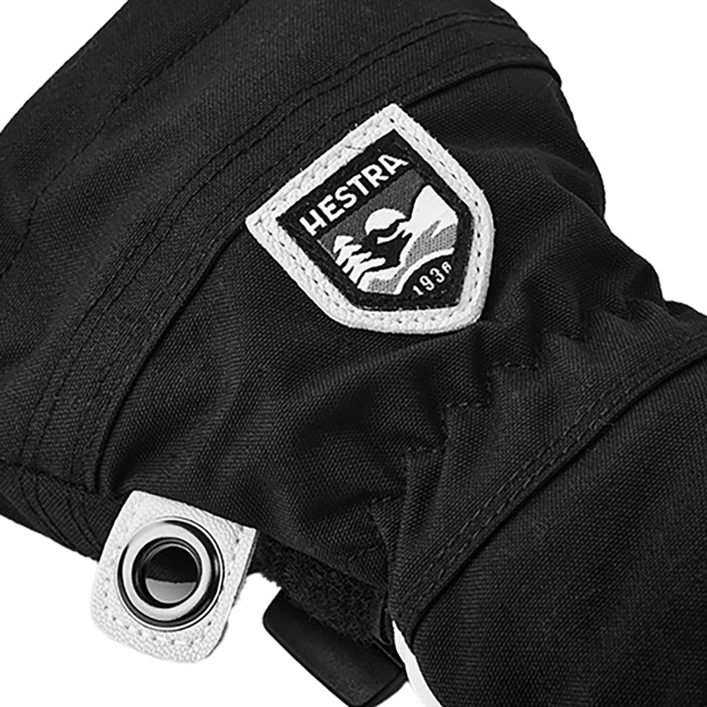 Heli Ski Luffer i farven Sort detalje