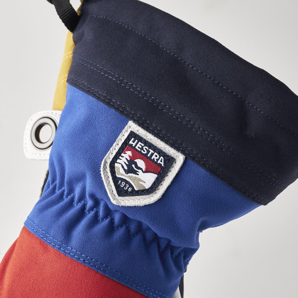 Army Leather Heli Ski 5 Finger - Handske