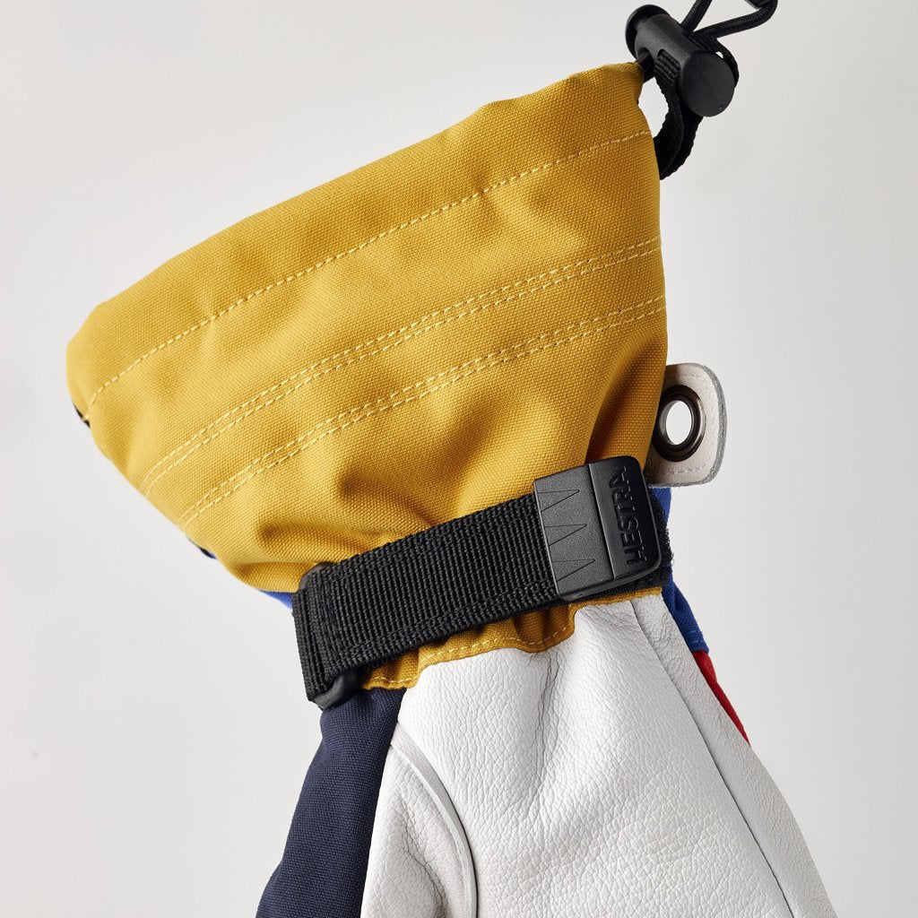 Army Leather Heli Ski 5 Finger - Handske