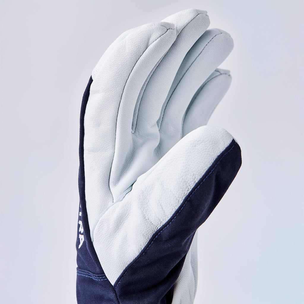 Army Leather Heli Ski 5 Finger - Handske