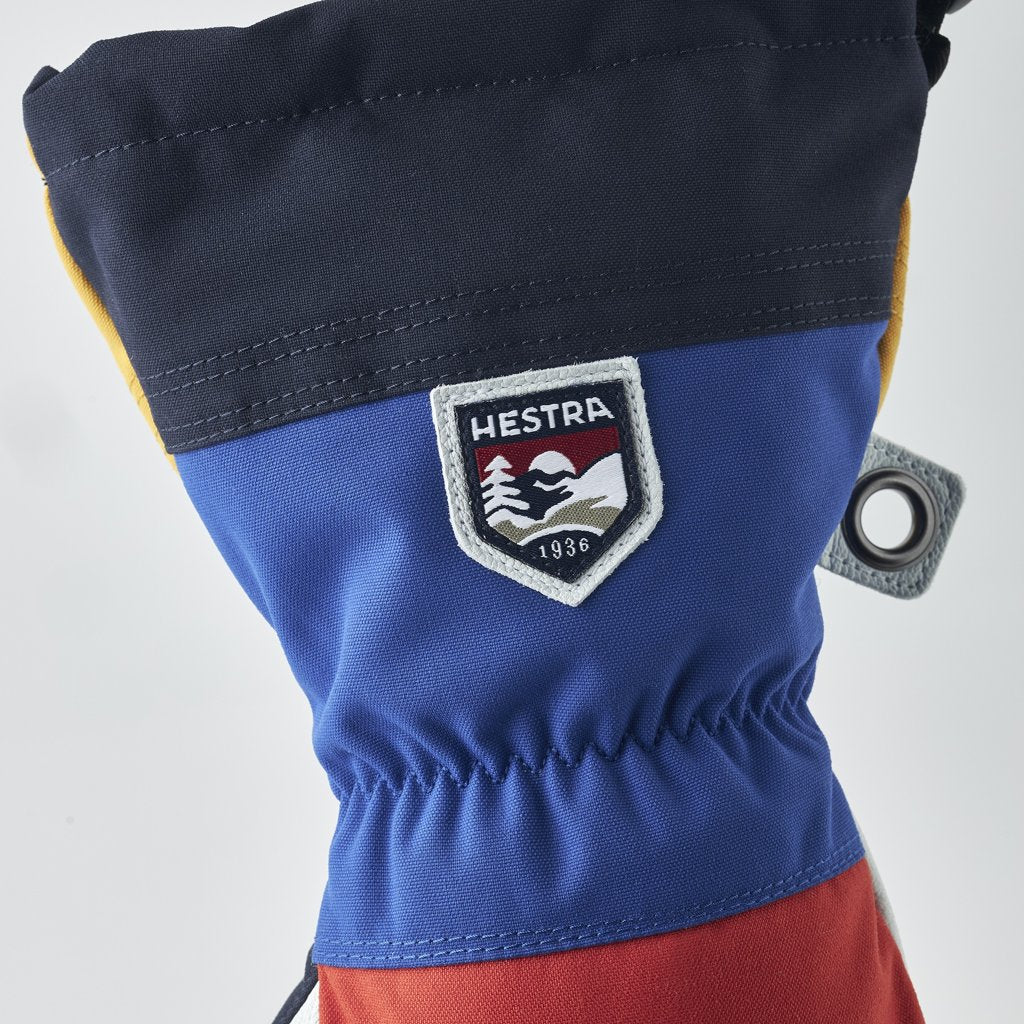 Army Leather Heli Ski 5 Finger - Handske