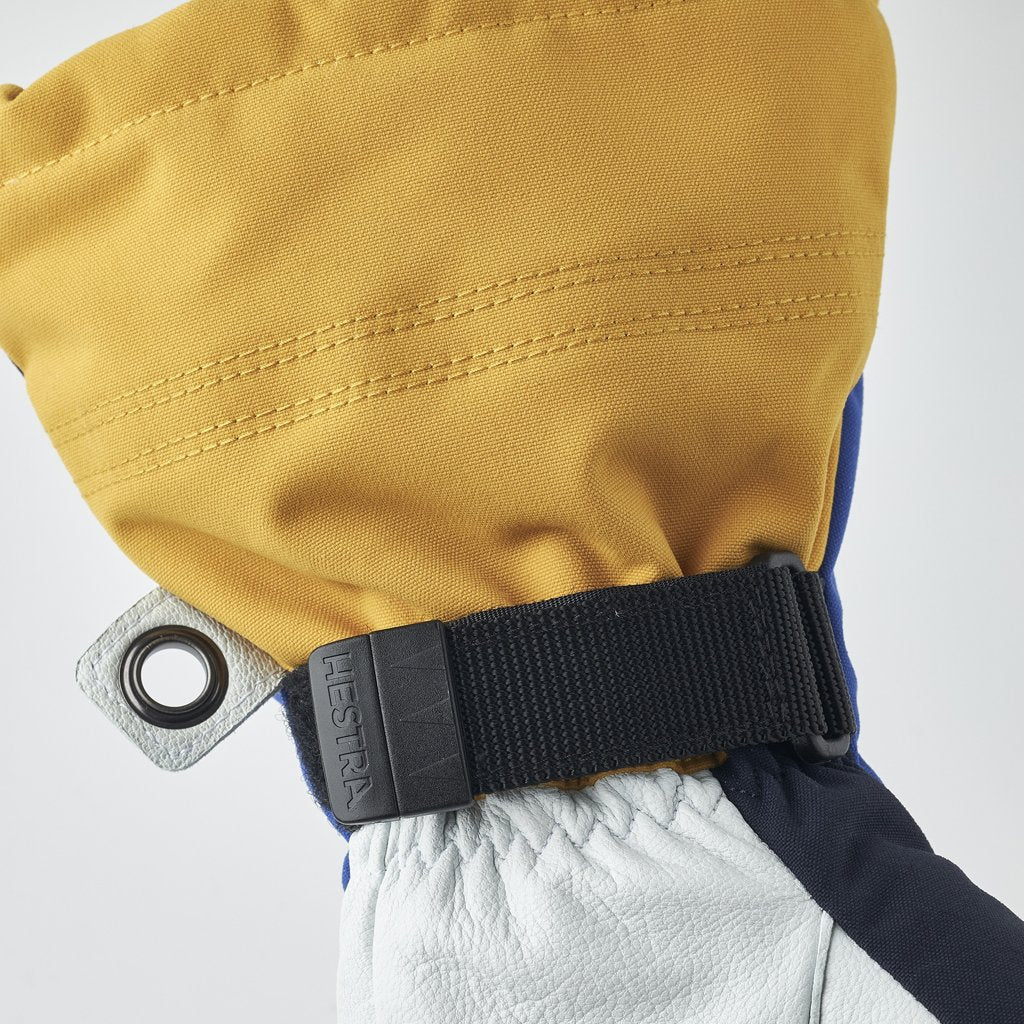Army Leather Heli Ski 5 Finger - Handske