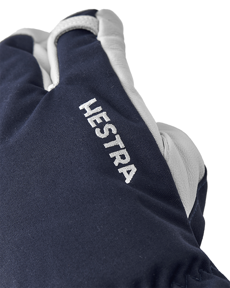 Army Leather Heli Ski 3 Finger - Handsker