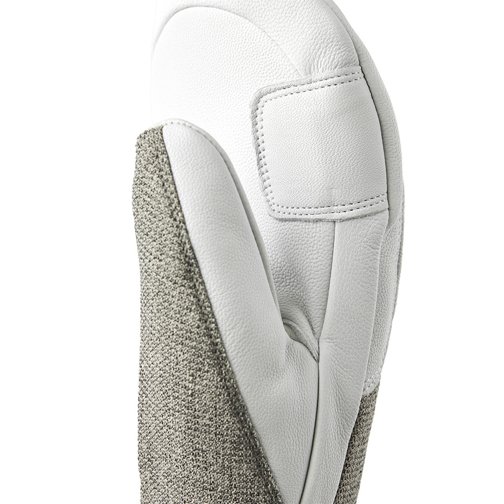 Army Leather Patrol Luffer i farven Light grå set fra siden