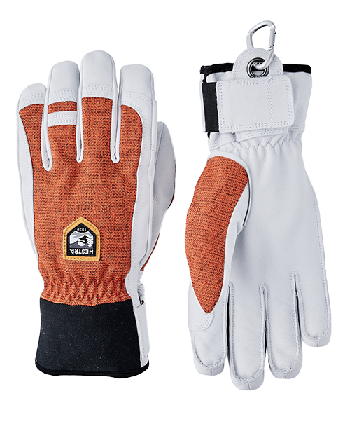 Army Leather Patrol 5 finger - Handsker