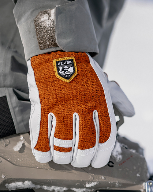 Army Leather Patrol 5 finger - Handsker