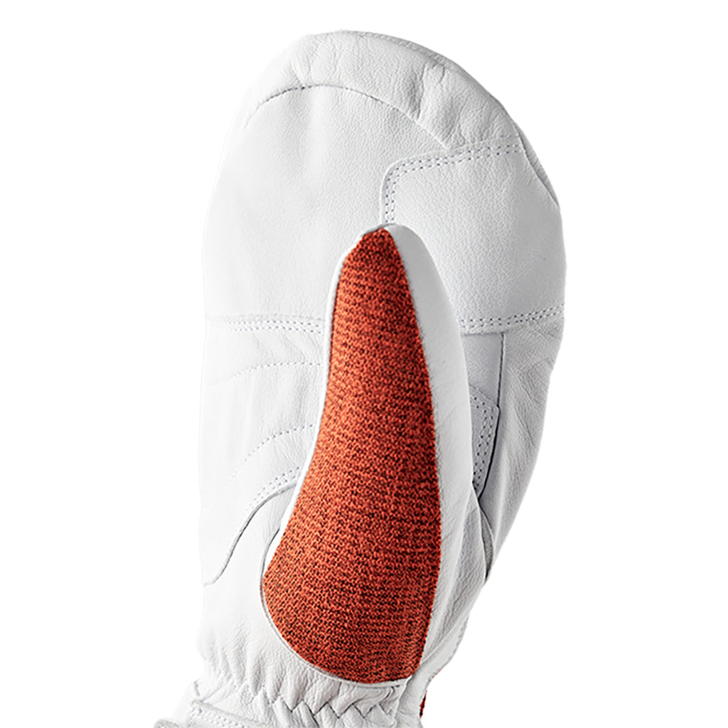 Army Leather Patrol Luffer i farven Brick rød set oppe fra