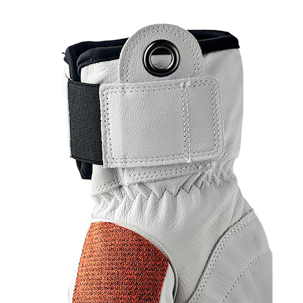 Army Leather Patrol Luffer i farven Brick rød nærbillede