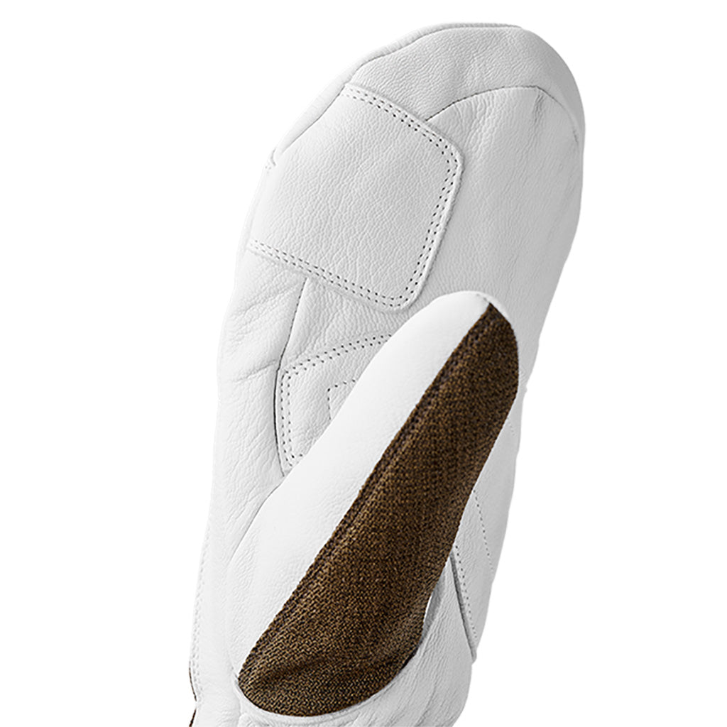 Army Leather Patrol Luffer i farven Olive nærbillede