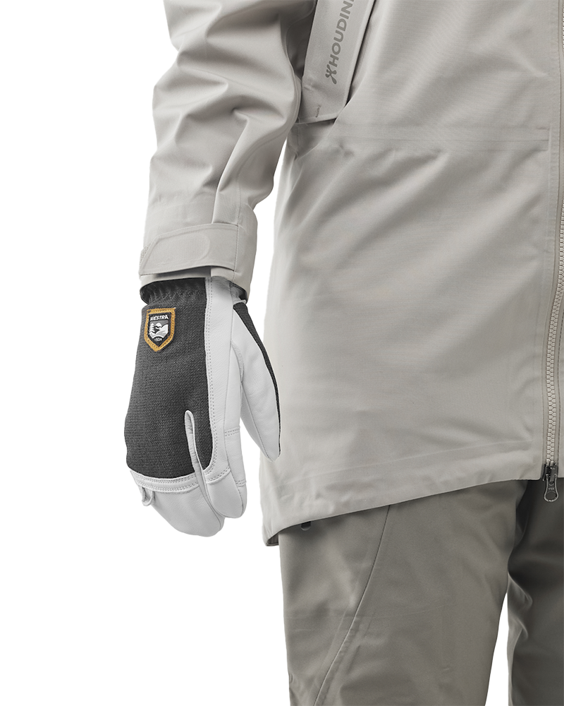 Army Leather Patrol 3 finger - Handsker