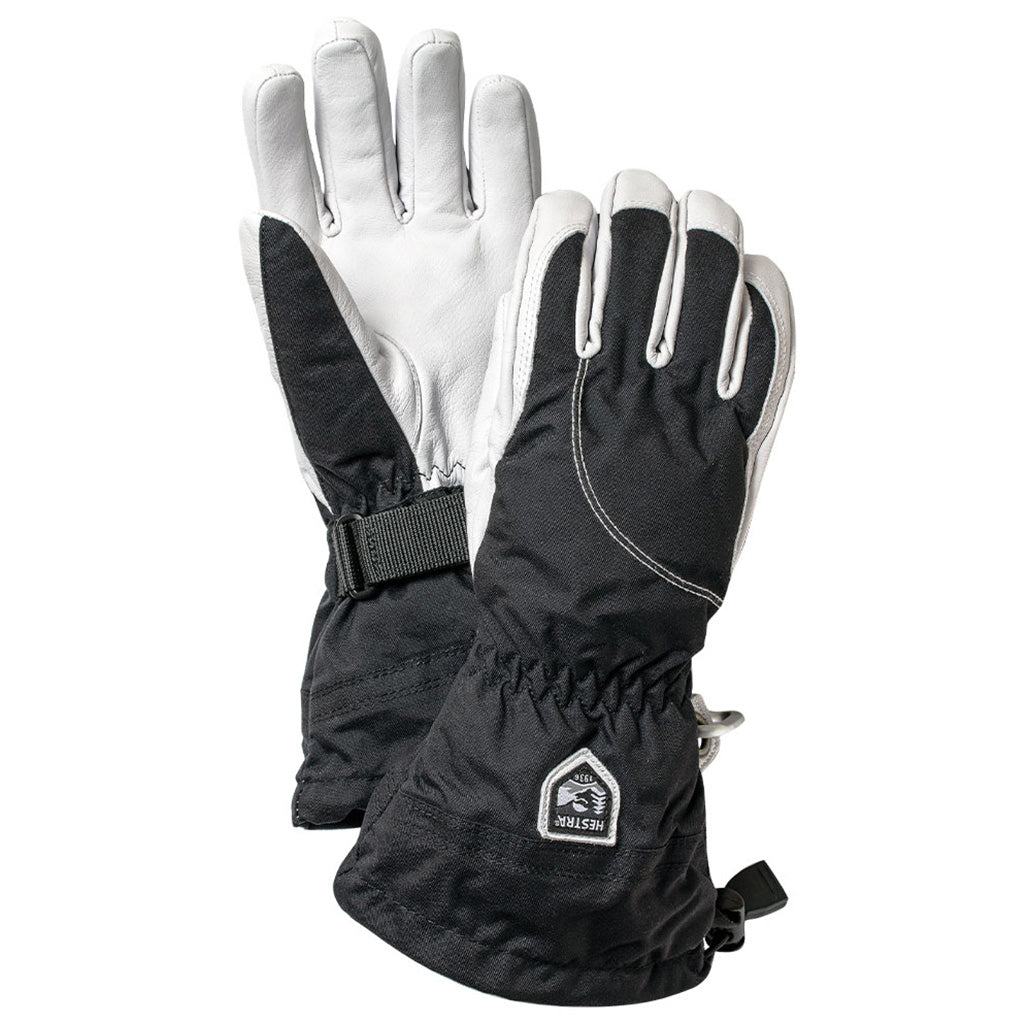 Heli Ski 5 Finger Handsker i farven sort