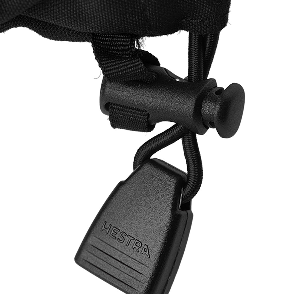 Heli Ski 5 Finger Handsker i farven sort detalje