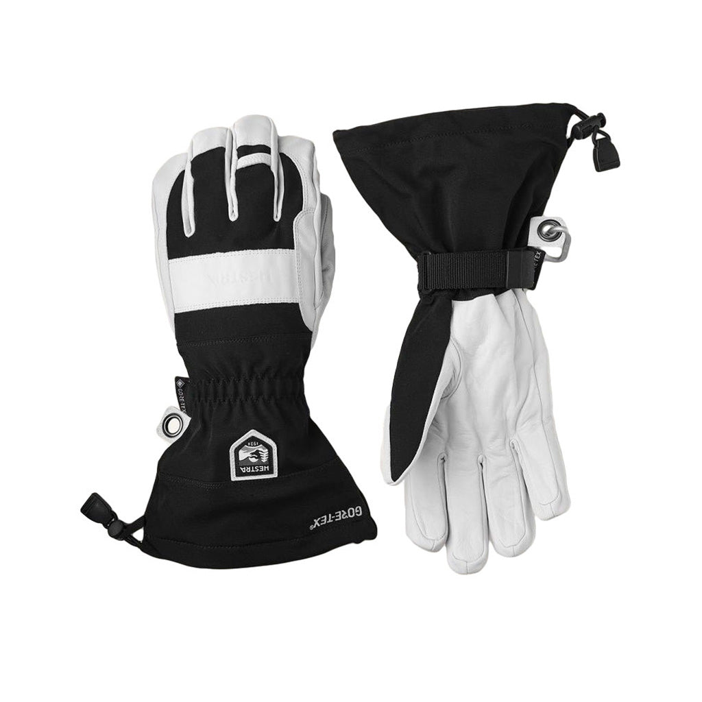 Army Leather Heli Ski GTX Handsker i farven Svart