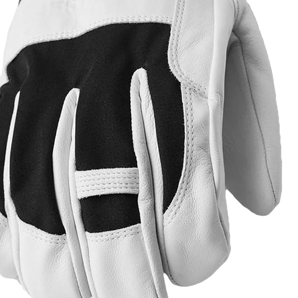 Army Leather Heli Ski GTX Handsker i farven Svart nærbillede