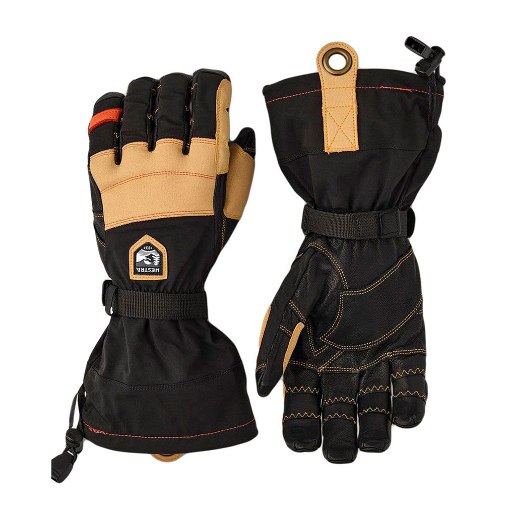 Ergo Grip CZone Tactility Long 5 finger Handsker i farven Svart