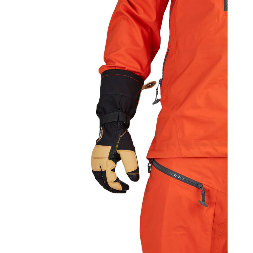 Ergo Grip CZone Tactility Long 5 finger Handsker i farven Svart detalje