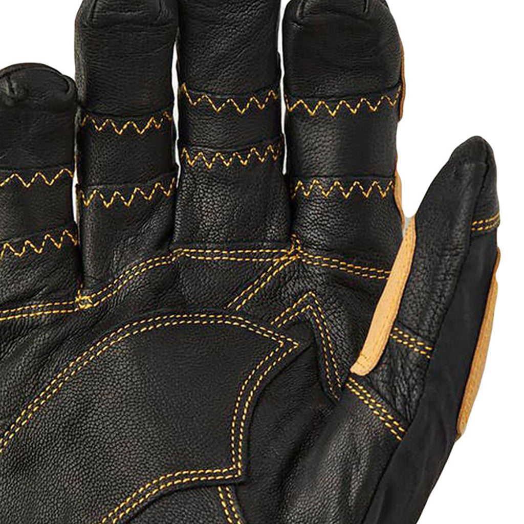 Ergo Grip CZone Tactility Long 5 finger Handsker i farven Svart nærbillede