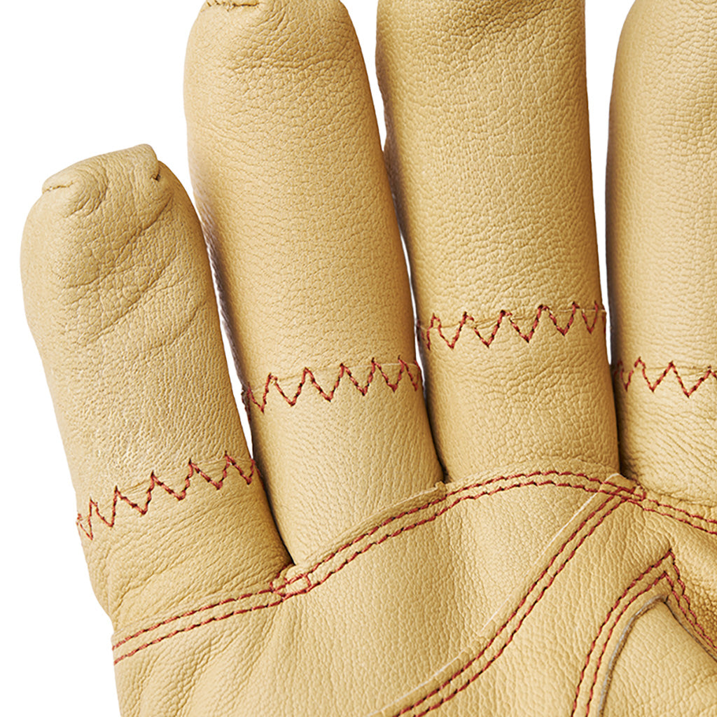 Ergo Grip Incline 5 finger Handsker i farven detalje af syninger