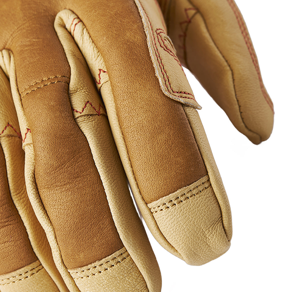 Ergo Grip Incline 5 finger Handsker i farven nærbillede af materiale