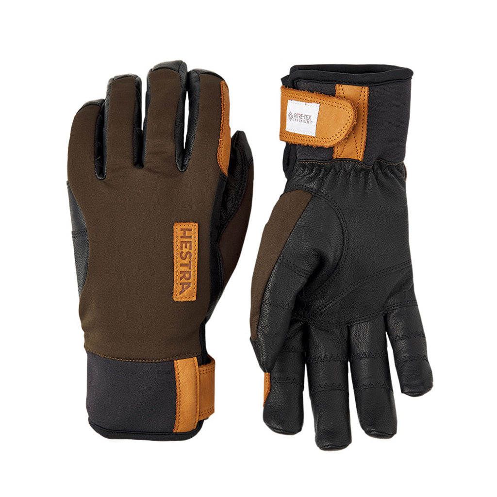 Ergo Grip Active Wool Terry Handsker i farven Dark Forest / sort